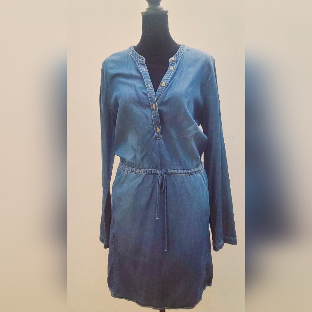 Lucky Brand Blue Denim Dress